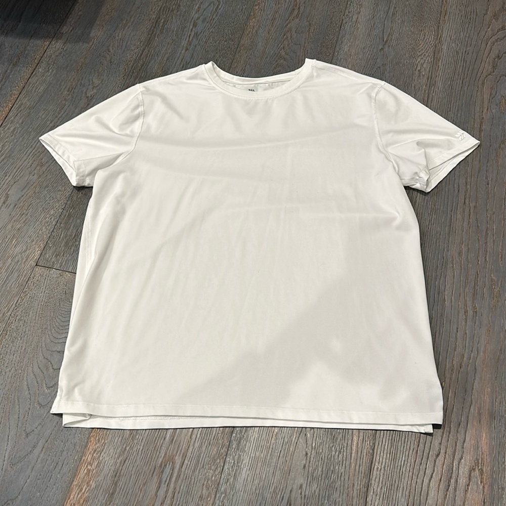 White athletic t shirt